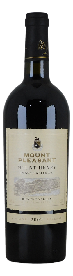 Mount Pleasant Mount Henry Pinot Shiraz 2002 (1x 750mL), Hunter Valley.
