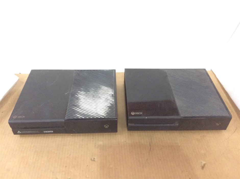 Microsoft Xbox One Model 1540 Game Console (Lot of 2)
