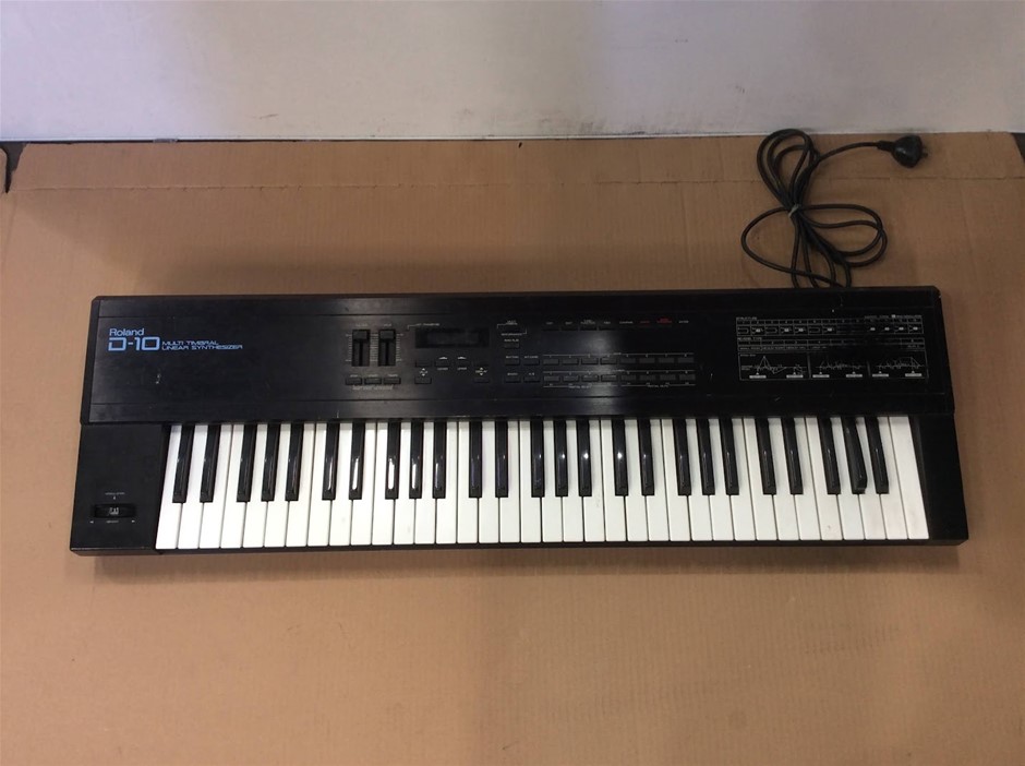 Roland D-10 Multi Timbral Linear Synthesizer Keyboard