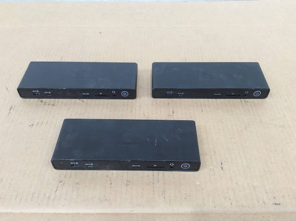 Comsol CMDL32D USB-C Docking Station (Lot of 3)