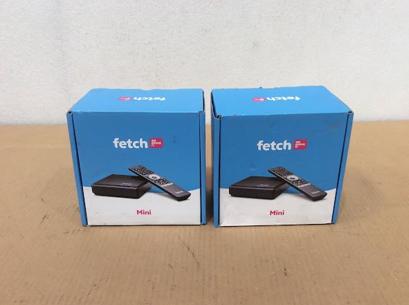 Fetch H626T TV Mini Streaming Set-top Box - New Unboxing (Lot of 2)