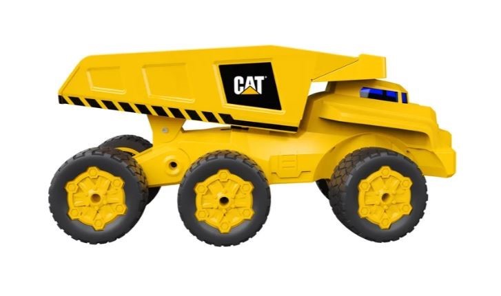 CAT Massive Mover RC Steel Dump Truck. N.B: Damaged packaging.
