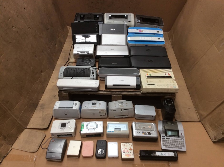 Mixed Brand Printers, Scanners, Laminators & Label Makers