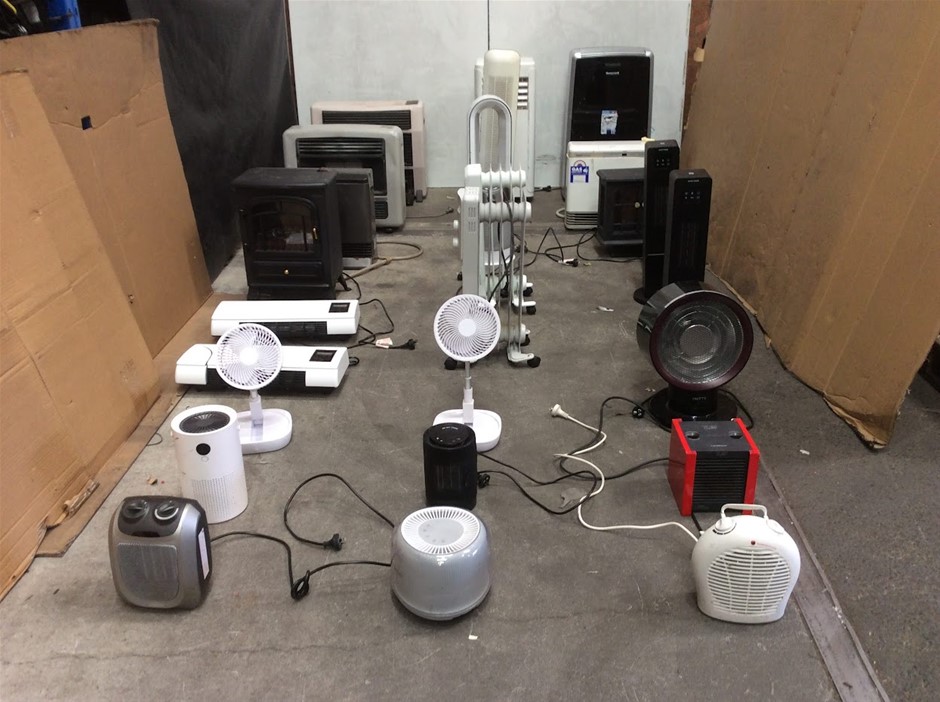 Mixed Brand Electric Heaters, Fans & Air Purifiers