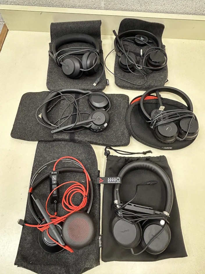 6 x Assorted Gaming Headphones including