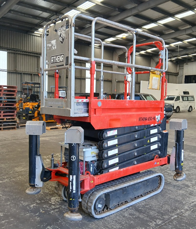 2019 Athena 850-HE Petrol Tracked Scissor Lift