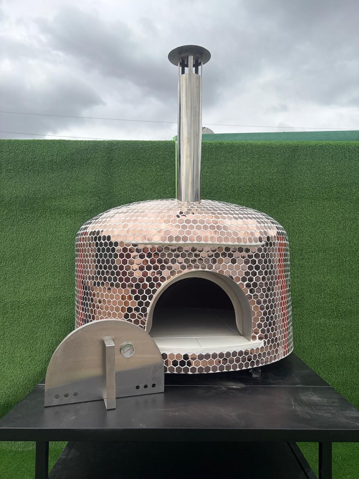 Grand Wood Fired Pizza Oven with Stand (Unused - 2026)