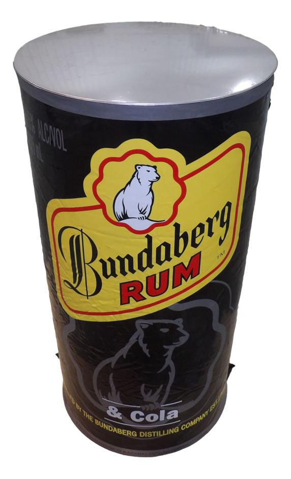 Bundaberg Giant Inflatable Rum & Cola Can (approx. 1.2m)