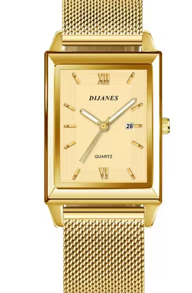 DIJANES Men's QUARTZ Business Ultra Thin