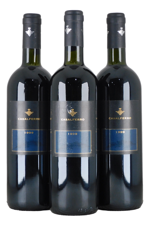 Barone Ricasoli Casalferro Sangiovese 1999 (3x 750mL), Italy.