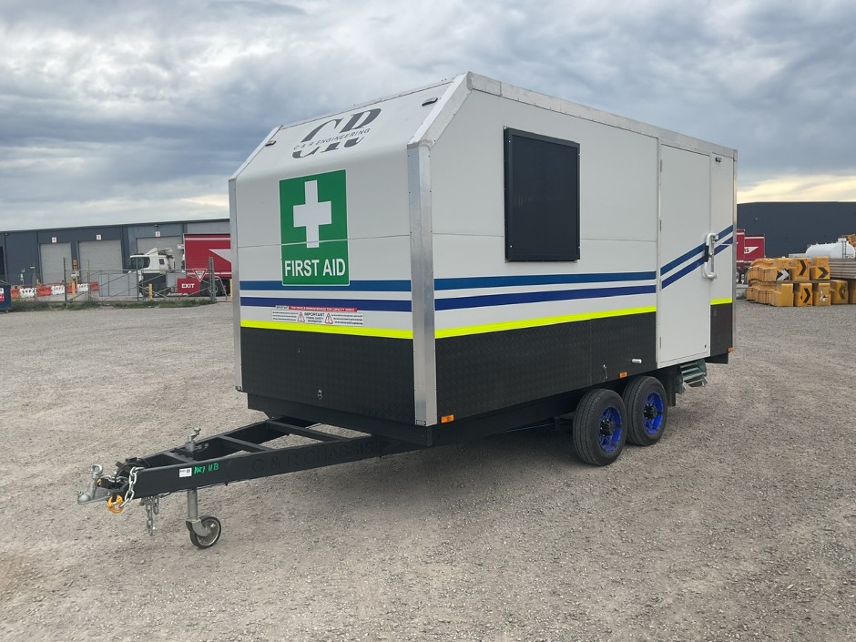 2026 C & R Chassis Pty Ltd First Aid Caravan (Unused)