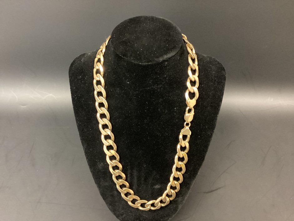 1 x Stamped 9ct Yellow Gold, Chain Necklet