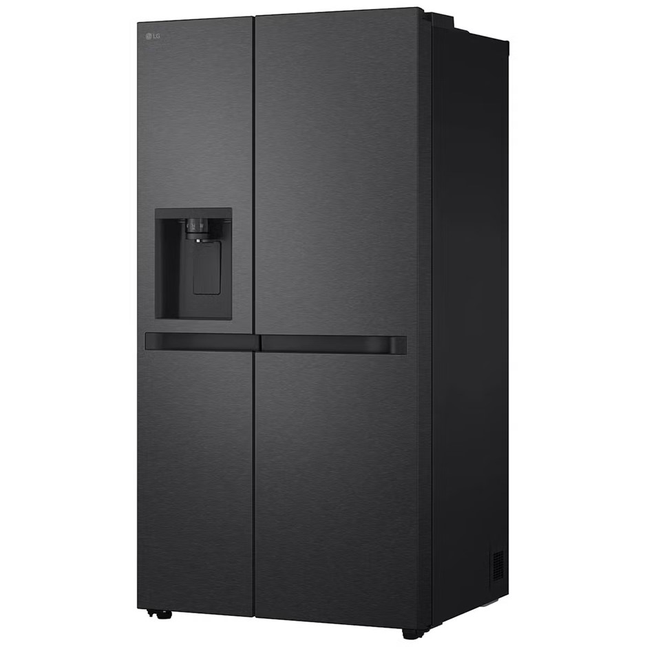 LG 625L Side by Side Fridge with Non-Plumbed Ice GS-N599MBL