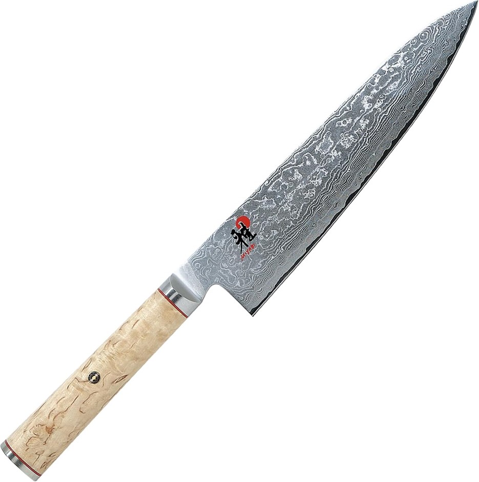 Miyabi 5000MCD Birchwood Gyutoh Chef's Knife 20cm, MC63 Damascus Steel (mad