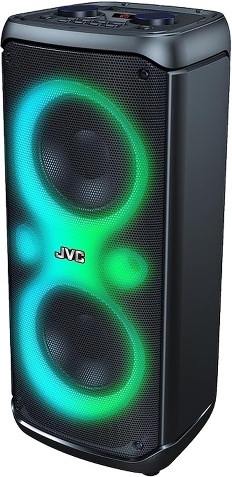 JVC Pulse Tower Bluetooth Speaker, Black (20 x 24 x 59 cm) NB: no packaging