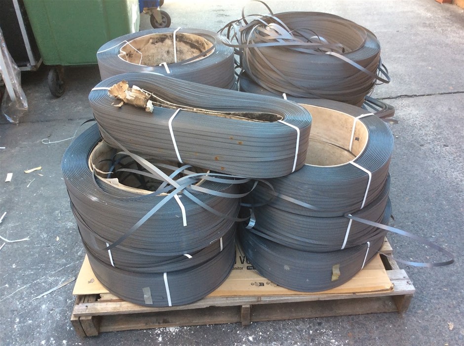 Industrial Plastic Strapping / Packaging Strap Coils (Lot of 15)