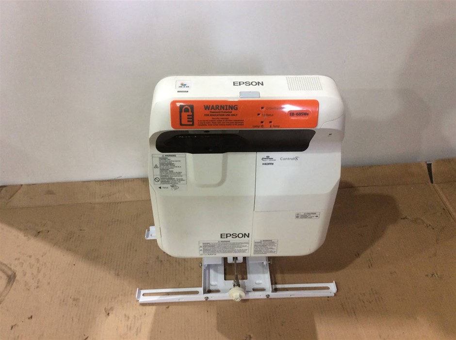 Epson EB-685We WXGA 3LCD Ultra Short Throw Projector