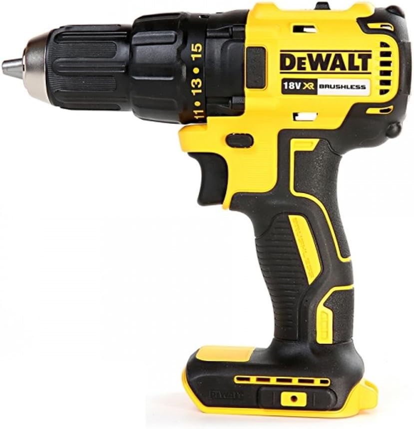DeWALT 18V XR Brushless Cordless Compact Drill/Driver - Skin Only. NB: Not