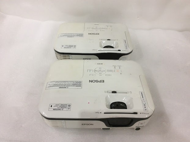 Epson EB-W12 LCD Projector (Lot of 2)