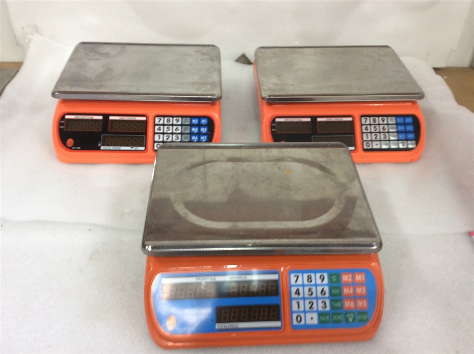 General Electronic Price Computing Scale (Lot of 3)