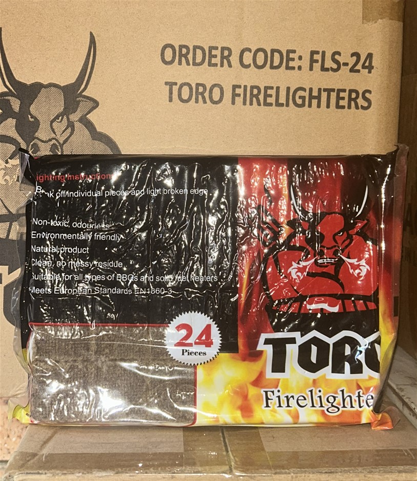 5x 24 Pack TORO Firelighters