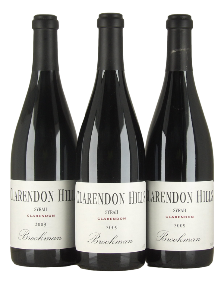 Clarendon Hills Brookman Syrah 2009 (3x 750mL).Blewitt Springs.