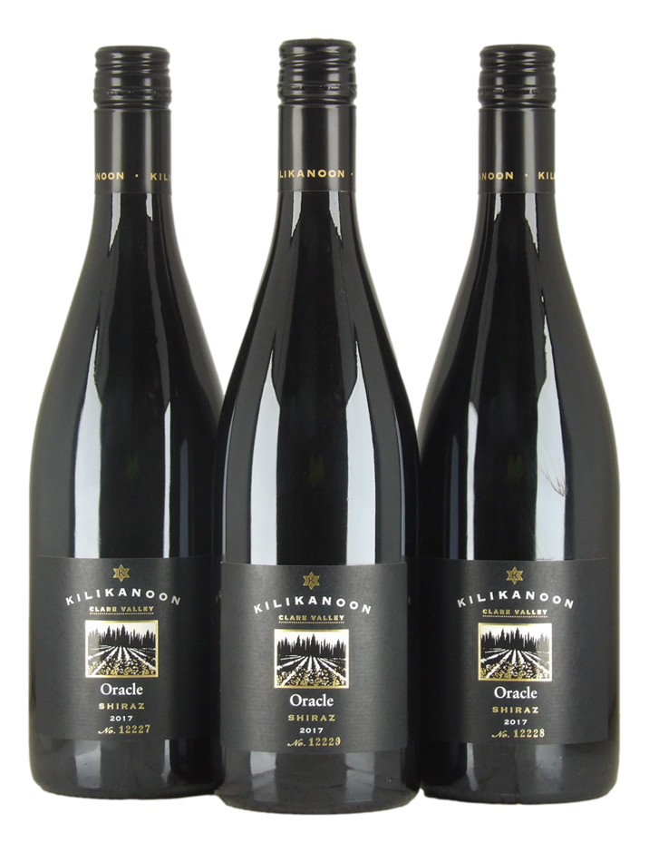 Kilikanoon The Oracle Shiraz 2017 (3x 750mL).Clare Valley