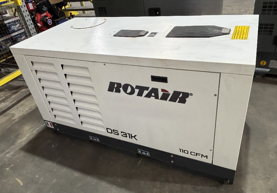 2023 Rotair DS31K 110CFM Compressor (Unused) - Kewdale