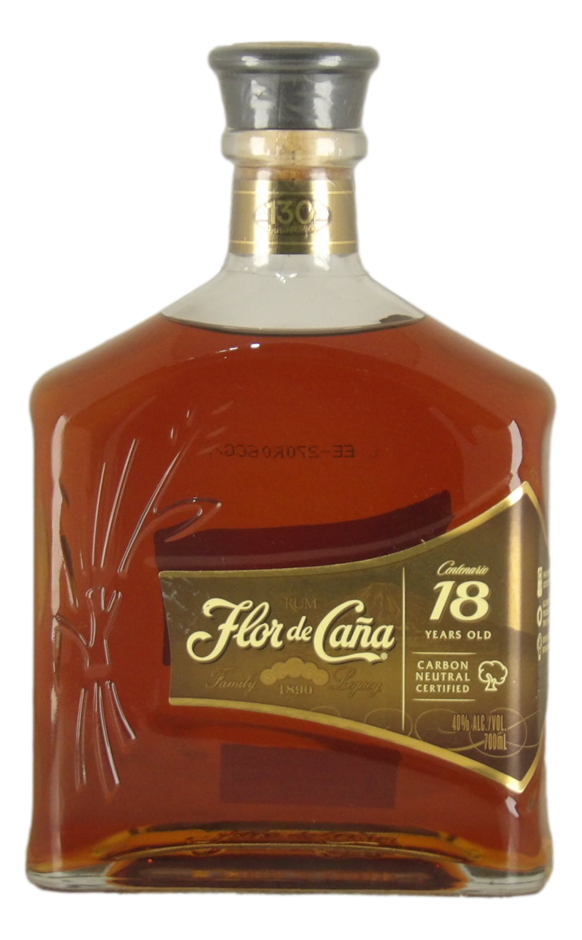 Flor de Cana 18YO Rum (1x 700mL).