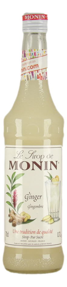 Monin Ginger Syrup (6x 700mL). France.