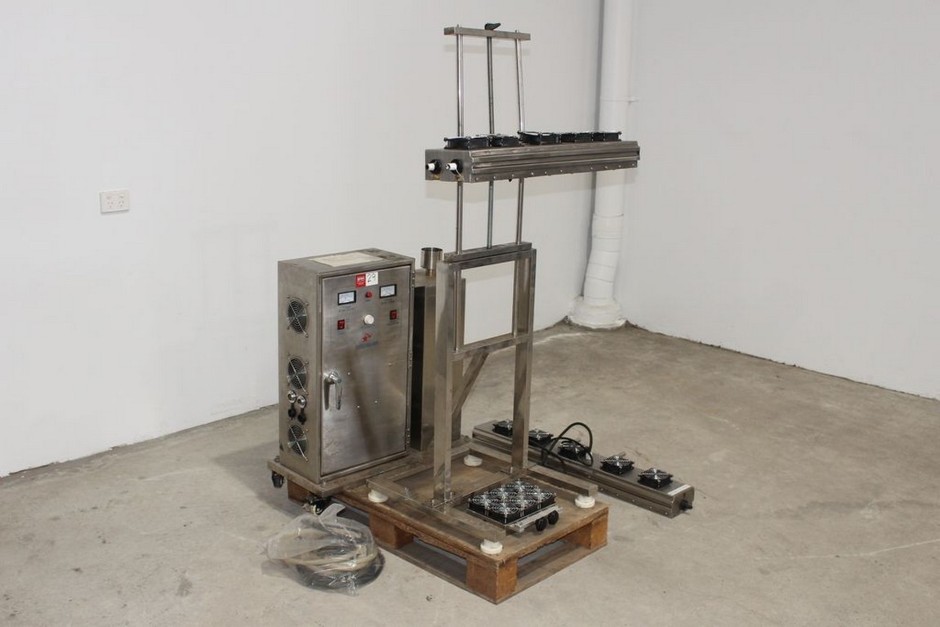Induction Sealer with Inline Heater and Spare Heads