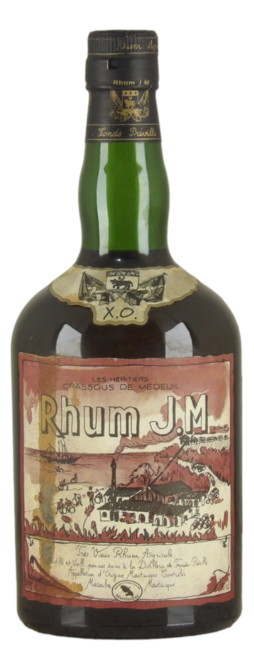 Rhum J.M XO Tres Vieux Agricole Rum (1x 700mL). France.