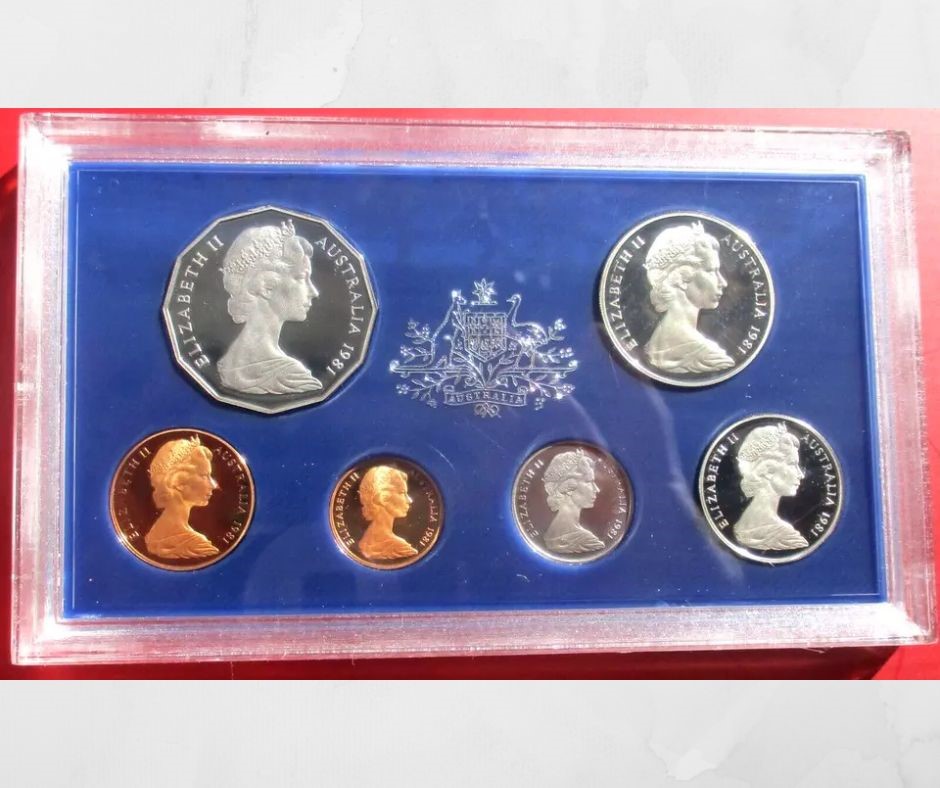1981 Australia Six Coin Queen Elizabeth Proof Set-High in Demand