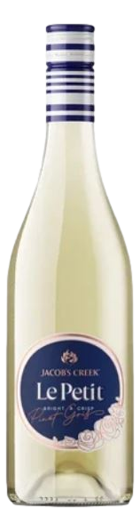 Jacob's Creek Le Petite Pinot Gris 2023 (6x 750mL), SEA.