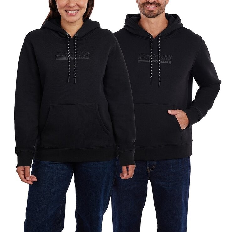 KSIGNATURE Unisex Logo Hoodie, Size M (M) / L (W), Black.