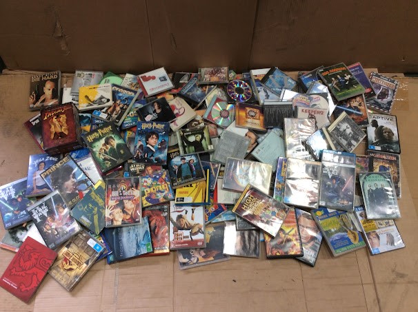 Mixed Assorted DVD / VCD / CD Movies