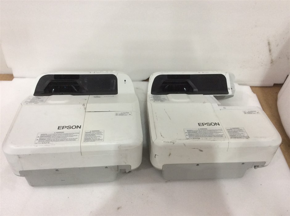 Epson EB-685W Ultra Short Throw Projector (Lot of 2)