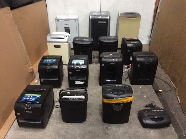 Fellowes/Rexel Mixed Brand and Model Paper Shredders