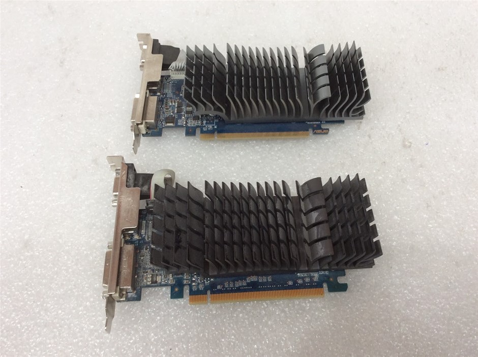 ASUS GeForce GT 610 1GB DDR3 PCIe Graphics Cards (Lot of 2)