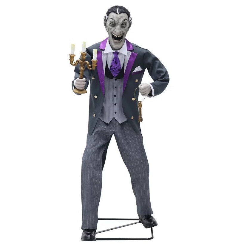 Animated Halloween Vampire Butler 1.9M.