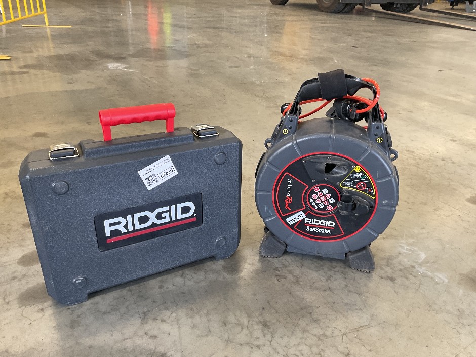 RIDGID PIPE CAMERA 30MT With Micro Reel Camera