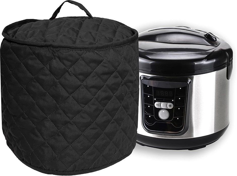 Ritz 3 Quart Pressure Cooker Appliance Cover, 3 Quart, Black.