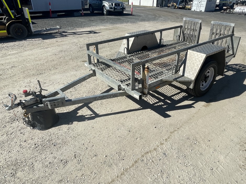 2012 PBL Tilt Plant Trailer Single Axle