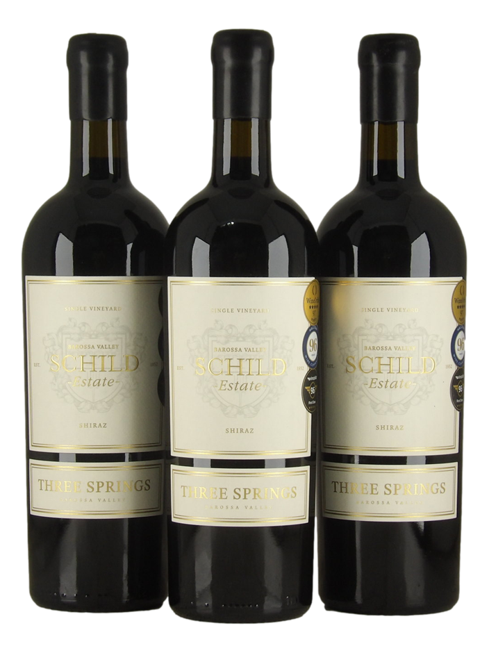 Schild Estate Three Springs Shiraz 2021 (3x 750mL) Barossa Valley