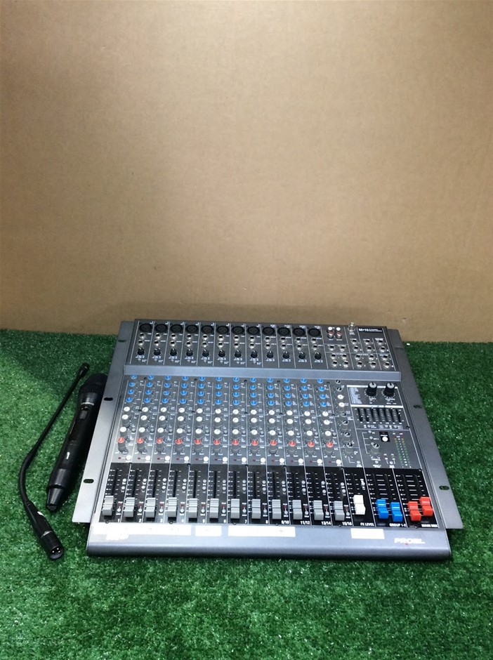 PROEL M16USB 16-Channel USB Audio Mixer