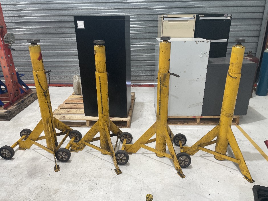 4x Heavy Duty Jack Stands