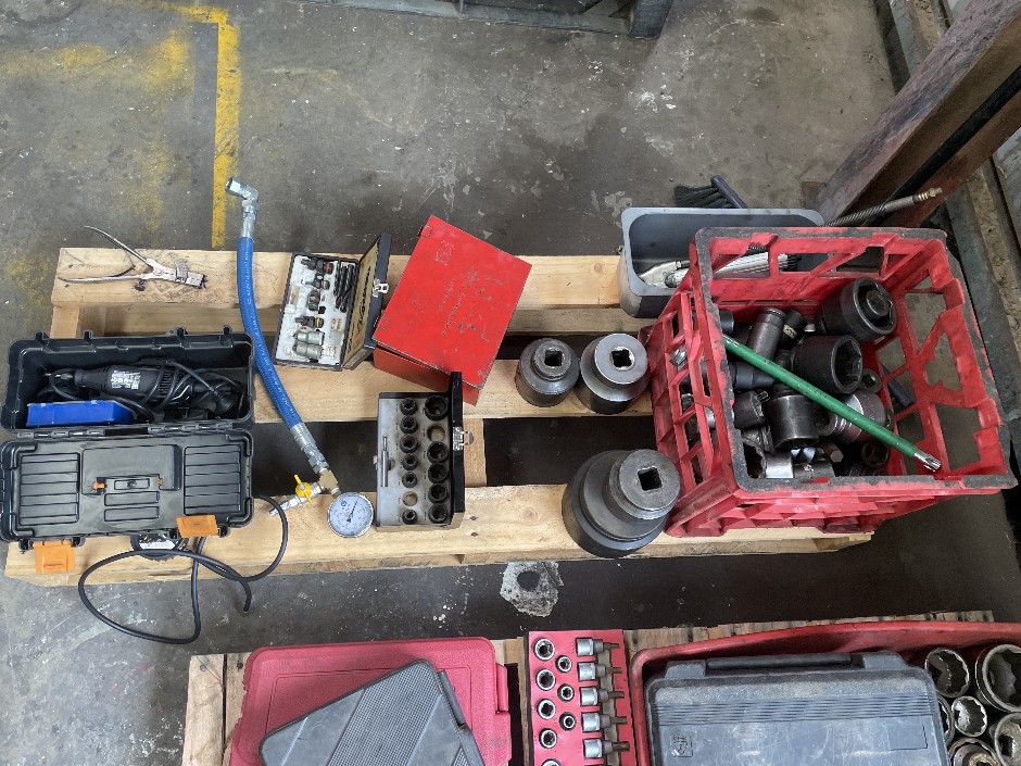 Assorted Impact Sockets and Tools