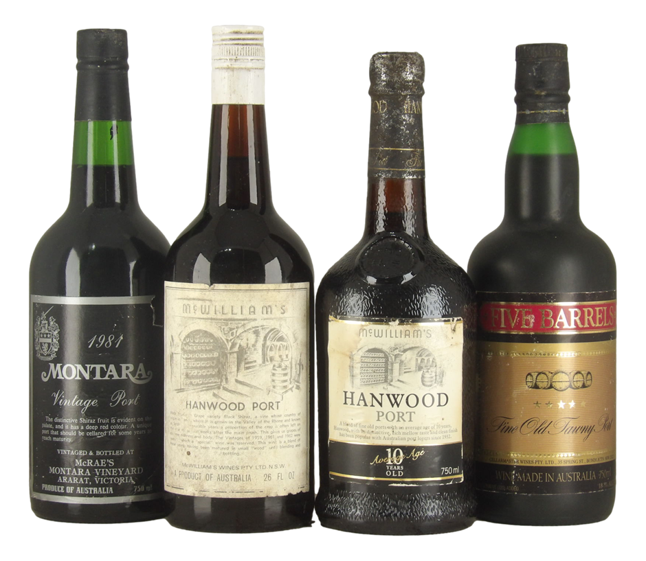 Port Pack (3x 750mL + 1x 26 FL OZ), Aus. Auction (0085-10746219 ...