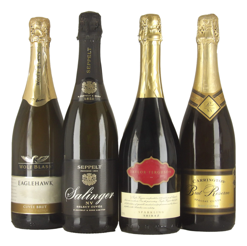 Sparkling Wine Pack (4x 750mL), Aus.