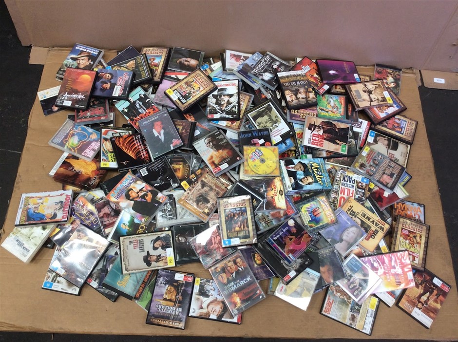 Mixed DVD Movies & Music Collection Lot